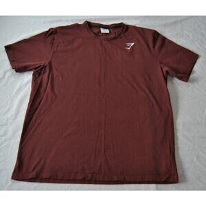 Gymshark Essential X-Large Copper/Orange Short Sleeve Shirt